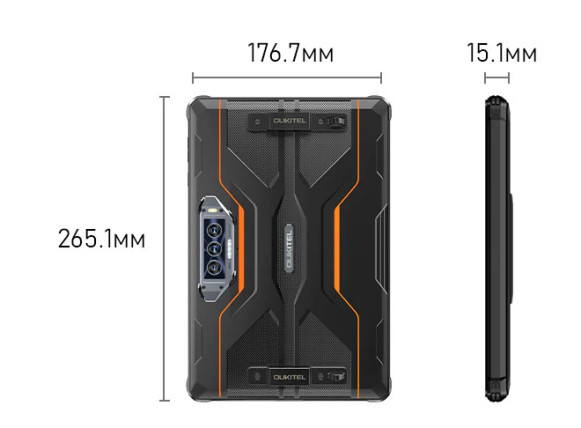 Планшет Oukitel RT8 6/256Gb Black